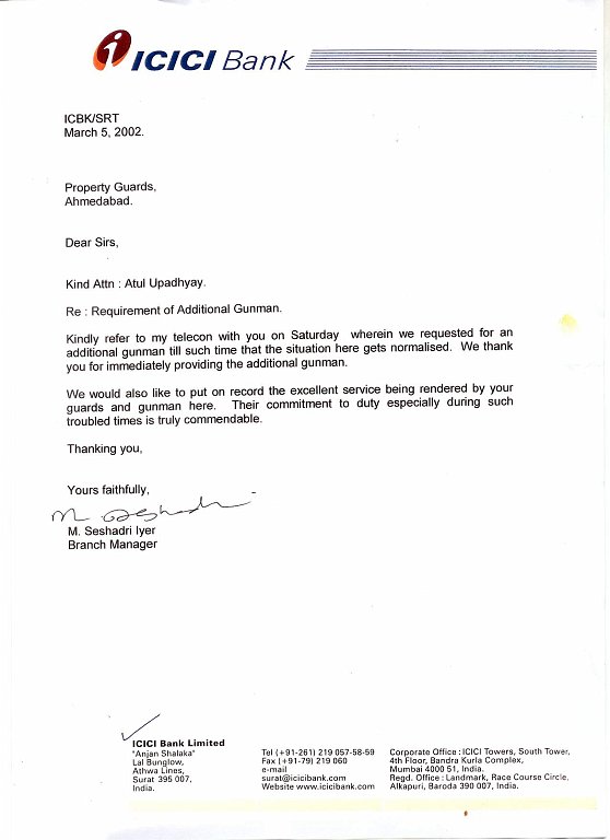 appreciation letter bank g7 securitas property guard security security appreciation letter bank g7 securitas property guard security security